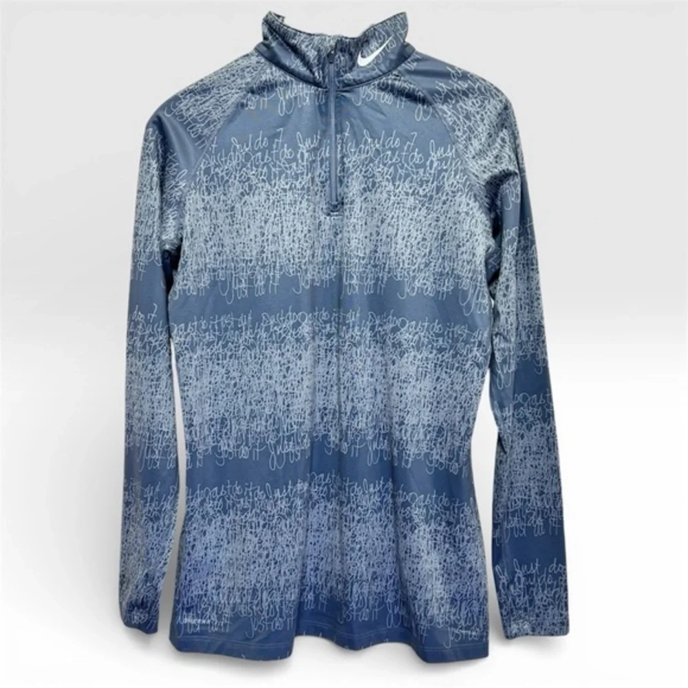 Nike Just Do It Scribble Print Therma Fit Top XL